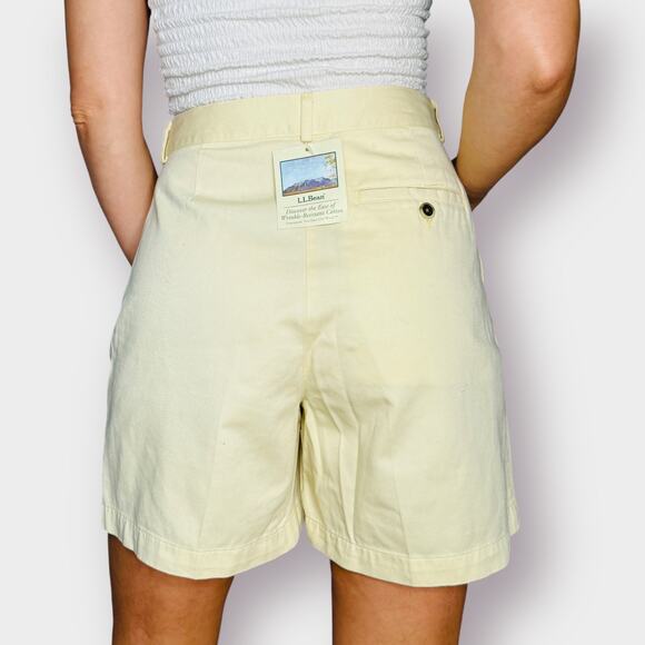 90s L.L. Bean Yellow deadstock shorts - Picture 5 of 5